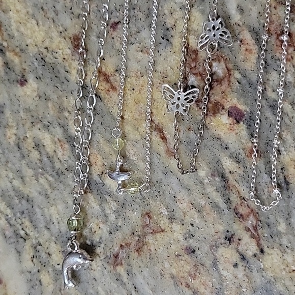 Assorted anklets silver - Picture 2 of 3